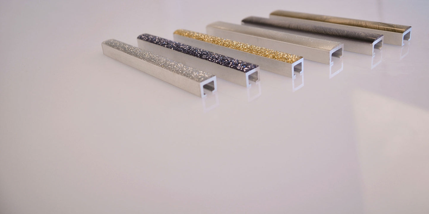 Brau faianta listec glitter culori