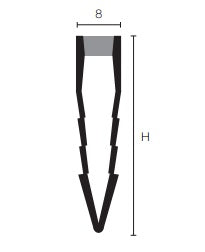 Profil dilatare sectiune Coflex CF