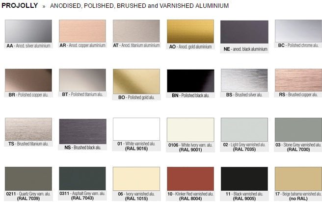 Coltar faianta aluminiu cupru periat -Projolly PJRS