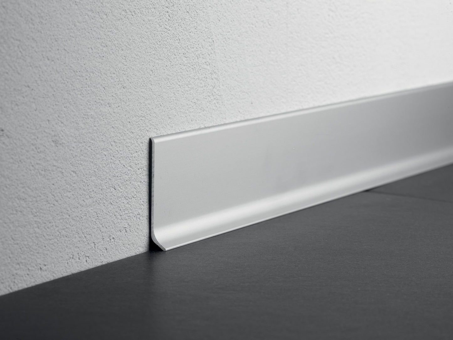 Plinta aluminiu H6cm Profilitec Battiscopa BA600ASN