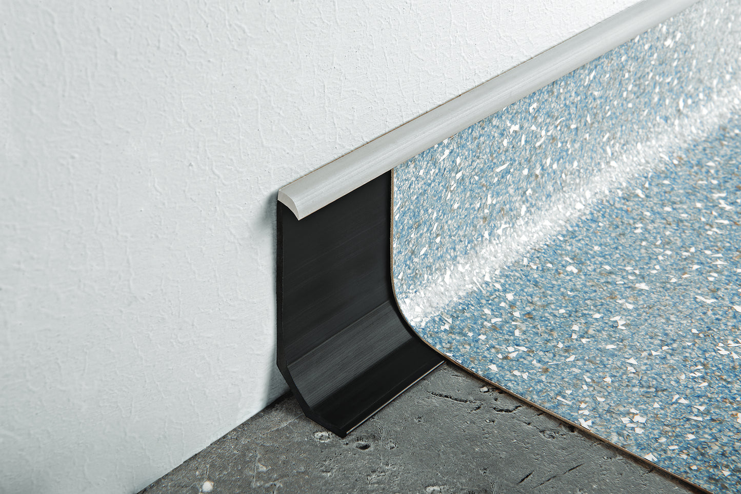 Plinta flexibila semirotunda suport covor pvc – Skirting Covecap
