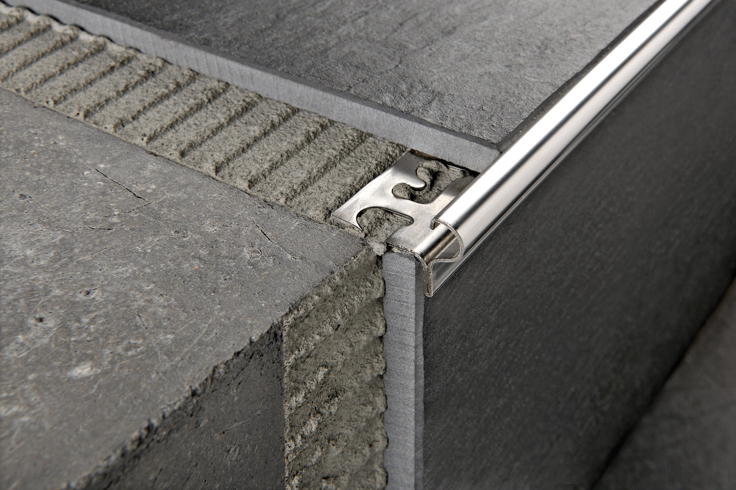 Profil clasic din inox pentru treapta Progress Prostyle-AC