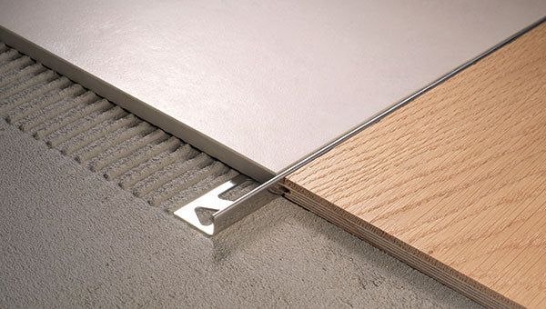 Profil elegant din inox pentru trecere la nivel Trimtec TR-IL