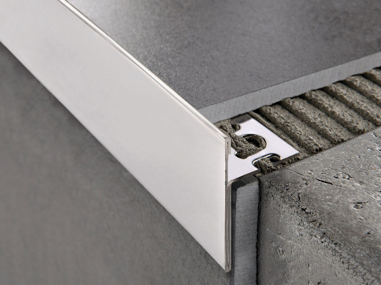 Profil treapta din inox elegant Protermstep-ACC