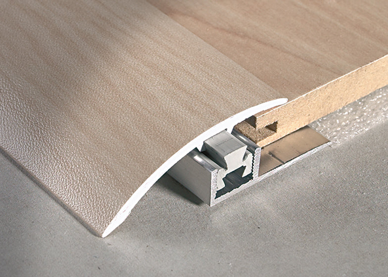 Profil trecere aluminiu Multiclip CLF450 imitatie-lemn