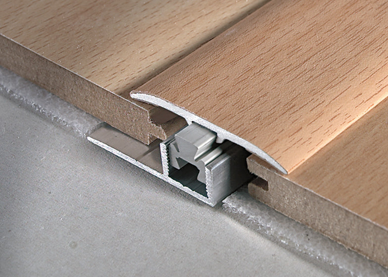 Profil trecere aluminiu Multiclip CLG370 imitatie-lemn