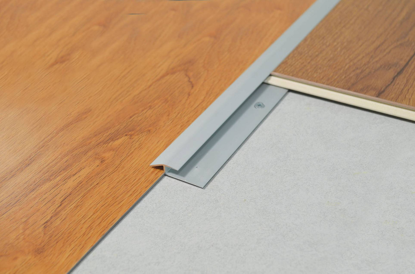 Profil trecere aluminiu diferenta nivel SPC si LVT Profilitec ZLT25 ASF