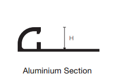 Coltar faianta aluminiu negru -Roundjolly RJ-A51