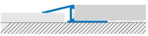 Schita montaj profil trecere Zerotec ZR60