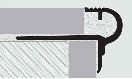 Sectiune montaj Profil alama polisata protectie trepte Prostyle