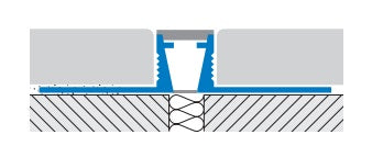 Profil dilatare negru inalt Profiltec Coflex CA-P51