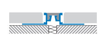 Profil dilatare gri / negru granit/marmura Profilitec Coflex CB