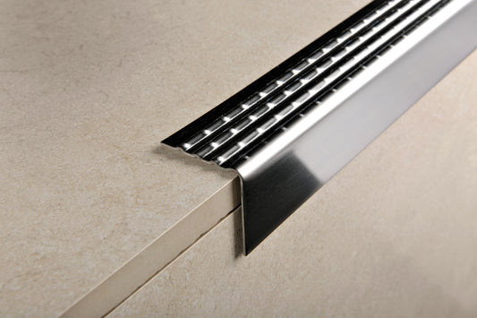 Coltar inox autoadeziv protectie trepte Prowalk-ACC