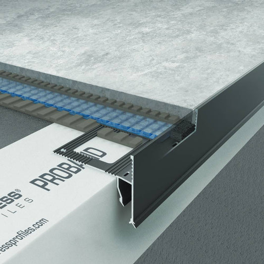 Picurator profesional terase acoperite cu ceramica groasa Proterrace Double Drip-antracit