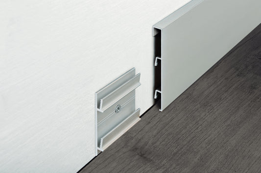 Plinta aluminiu 8cm diferite nuante-Proskirting List 80