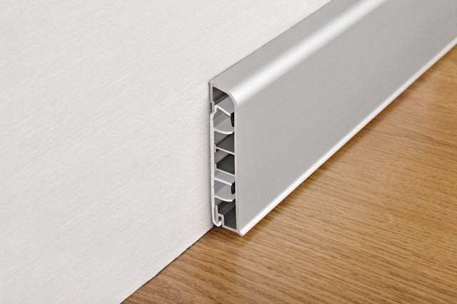 Plinta aluminiu parchet – Proskirting 8cm PKAA80