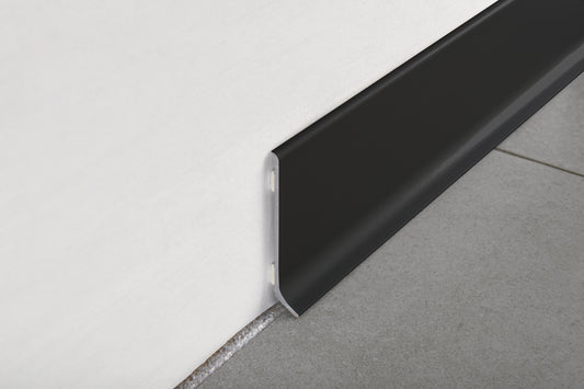 Plinta neagra aluminiu pentru perete Skirting 60