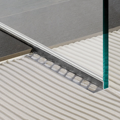 Profil U inox cabina dus