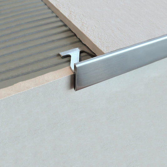 Profil capat treapta reversibil inox periat Profilitec-SR