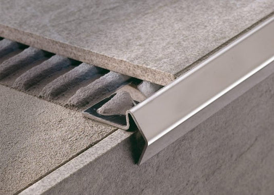 Profil din inox pentru treapta Stairtec FL100IL