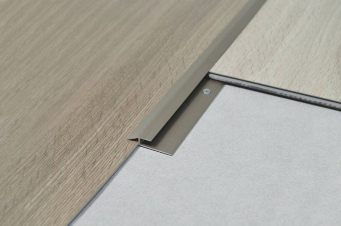 Profil trecere aluminiu diferenta nivel SPC si LVT Profilitec ZLT25-ASF