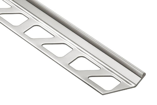 Protectie treapta din inox invizibila Prokerlam ceramica taiata in 45 grade