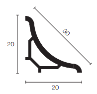 Profil etansare cada Profilitec Sanitec SB30P