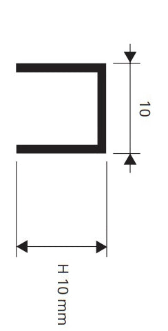 Insertie decorativa alama lucioasa Procanal PCLOL 10