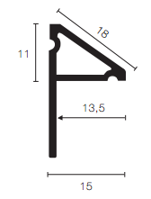 Sectiune sanitec sb18p profil etansare